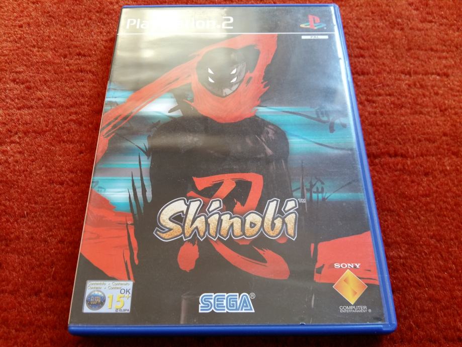 shinobi ps2 black label