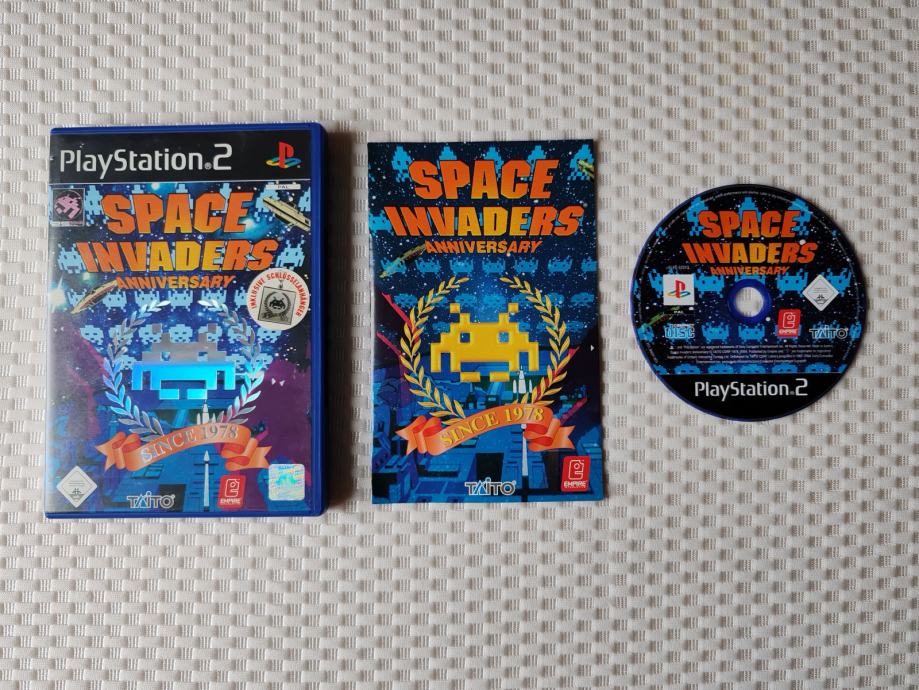 Space Invaders Anniversary za Playstation 2 PS2 #1123