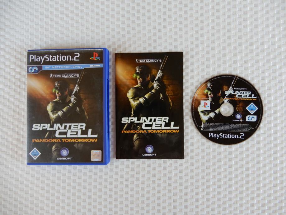 Splinter Cell Pandoras Tommorow TOP stanje za Playstation 2 ps2 #1427