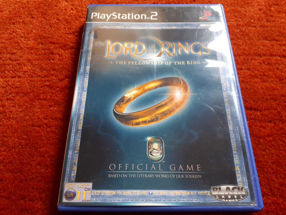 the lord of the rings the fellowship of the rings ps2