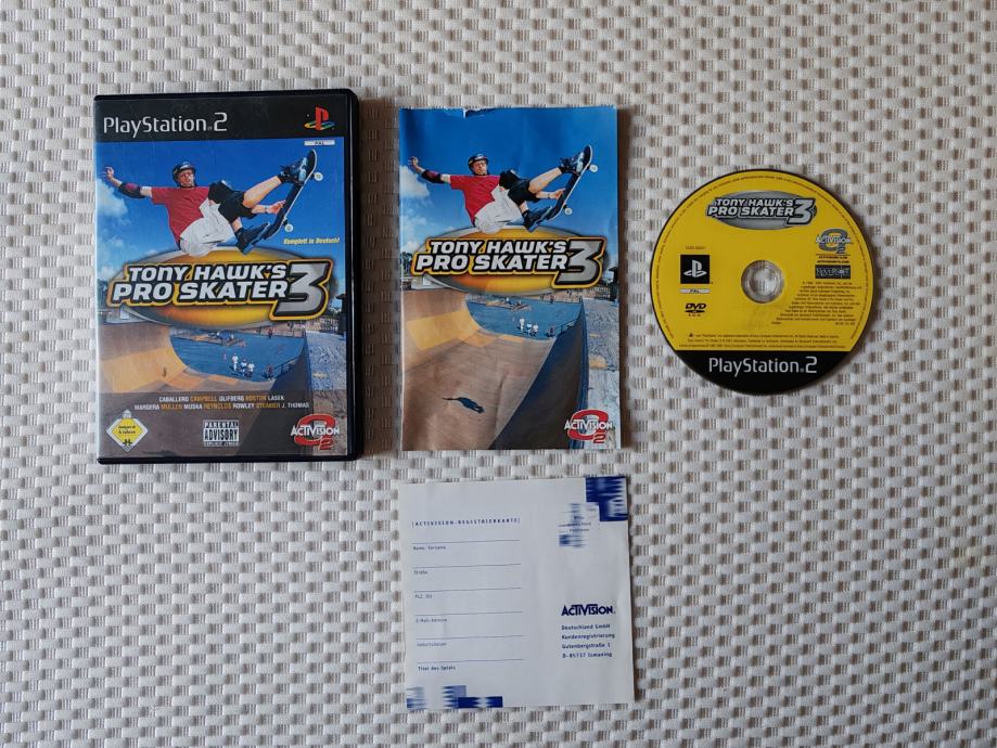 Tony Hawk Pro Skater 3 za Playstation 2 PS2 #981