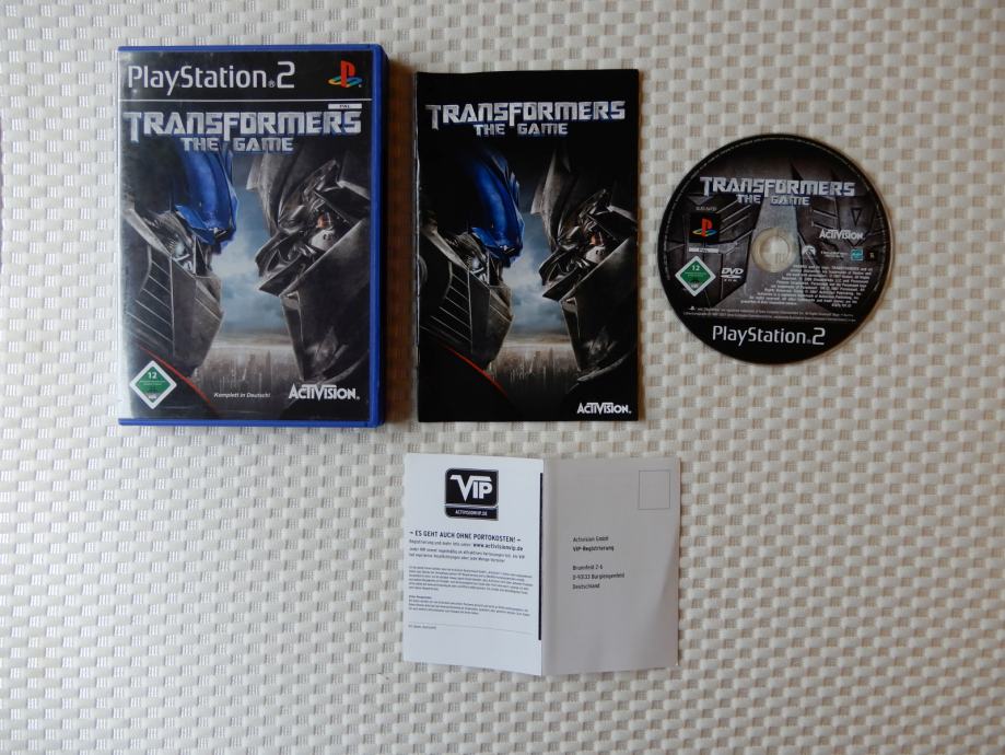 Transformers The Game TOP stanje za Playstation 2 PS2 #1533