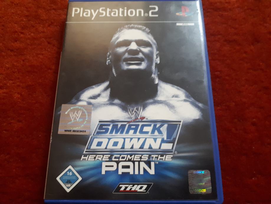 wwe smackdown here comes the pain ps2