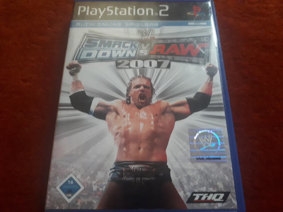 wwe smackdown vs raw 2007 ps2