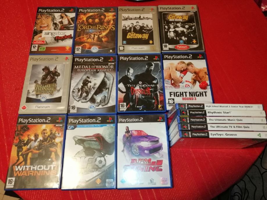 Play Station 2 igre lot