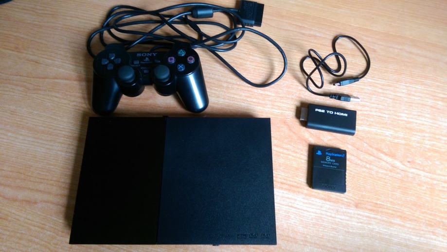 Playstation 2 Slim sa HDMI adapterom