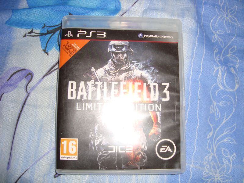 BATTLEFIELD 3, LIMITED EDITION RABLJENA PS3 120KN SA POŠTARINOM!!