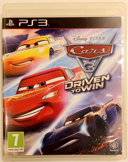 Disney Pixar Cars 3 - Driven to Win PS3