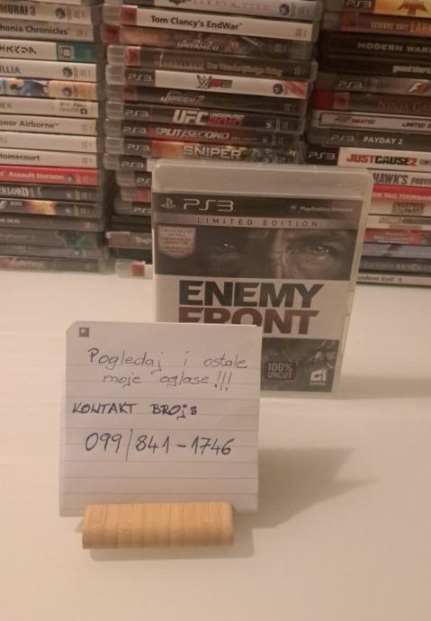 Enemy Front Limited Edition PS3