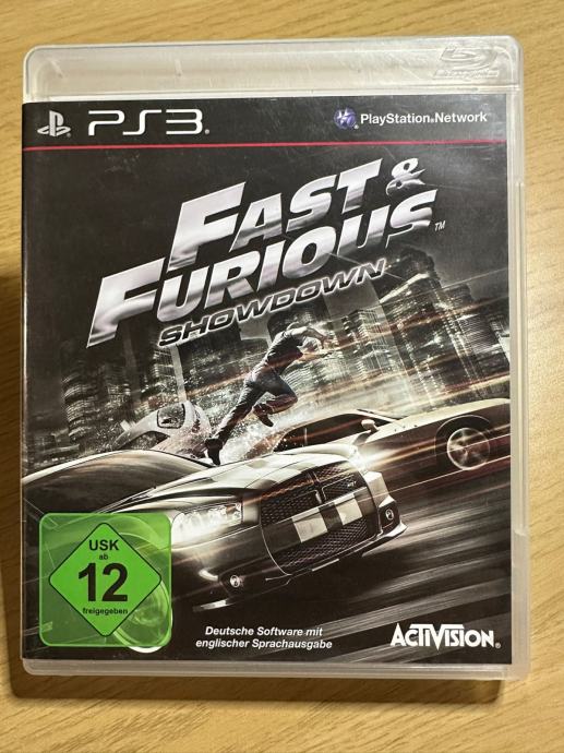 Fast and Furious Showdown PS3