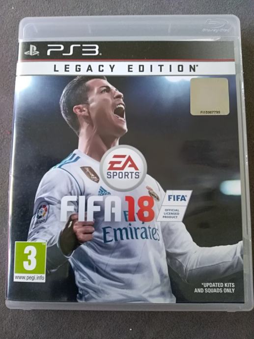 Как установить fifa 18 на ps3