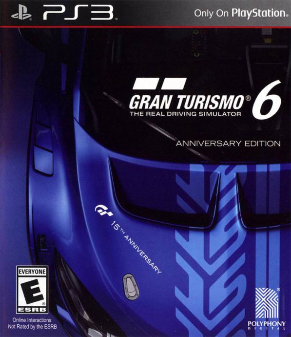 Gran Turismo 6 Anniversary Edition!