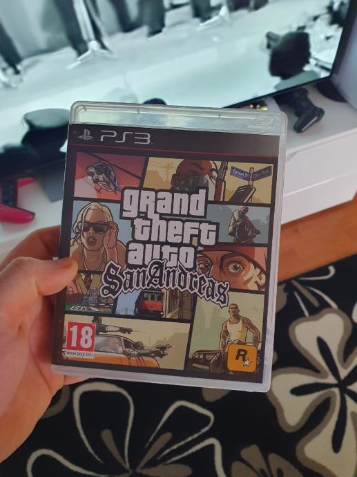 Grand theft Auto San Andreas ps3 igra GTA