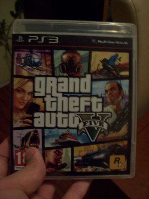 GTA V (Grand Theft Auto V) za PS3