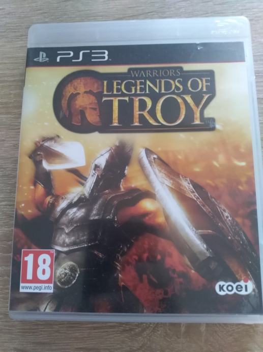 warriors legends of troy PS3