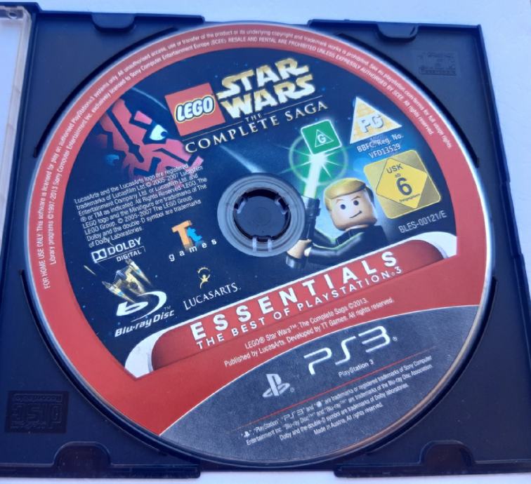 Lego star wars the store complete saga playstation 3