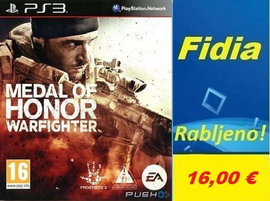 Medal of store honor warfighter ps3