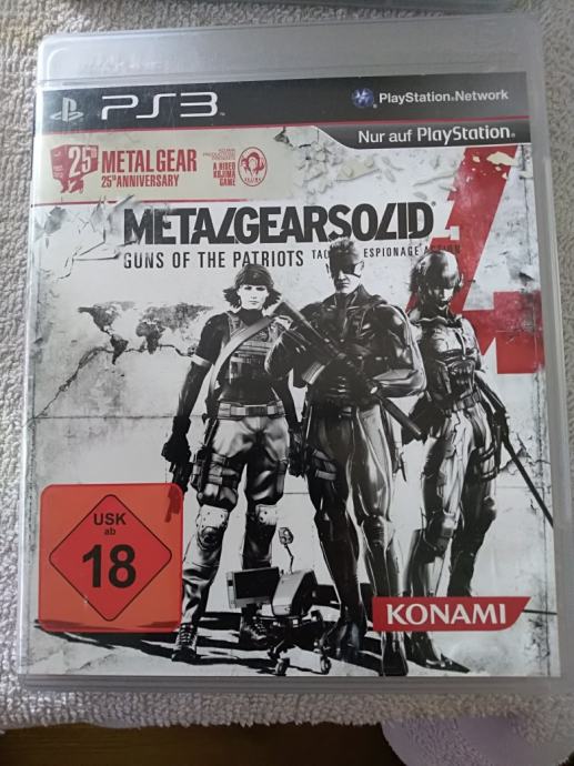 Metal gear solid 4 PS3