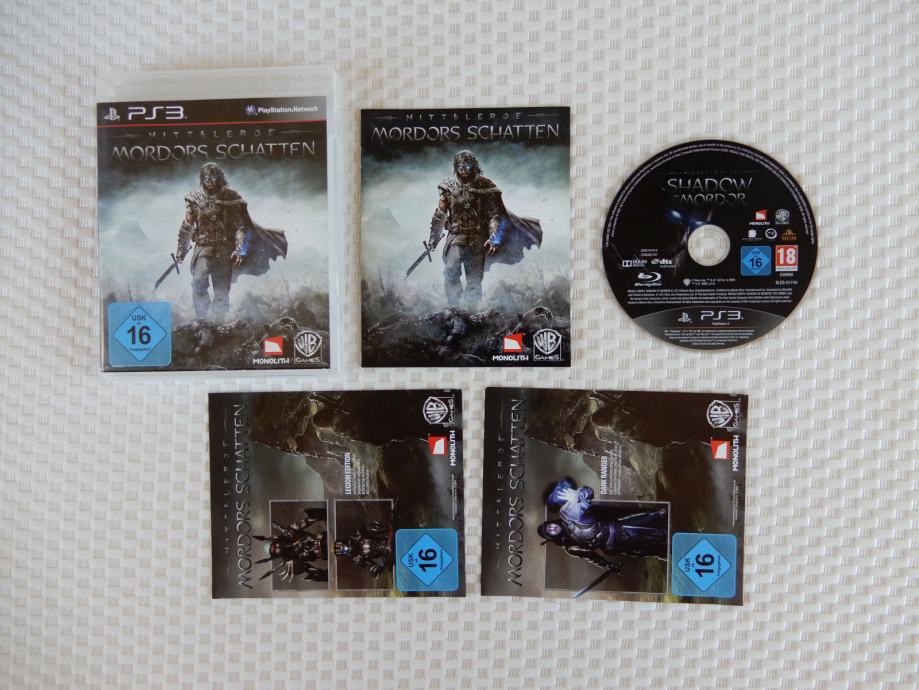 Middle Earth Shadow Of Mordor kao NOVA za Playstation 3 PS3 #1401