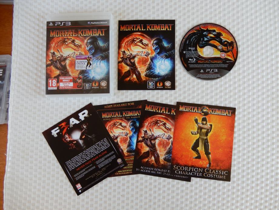 Mortal Kombat kao NOVA za Playstation 3 PS3 #1405