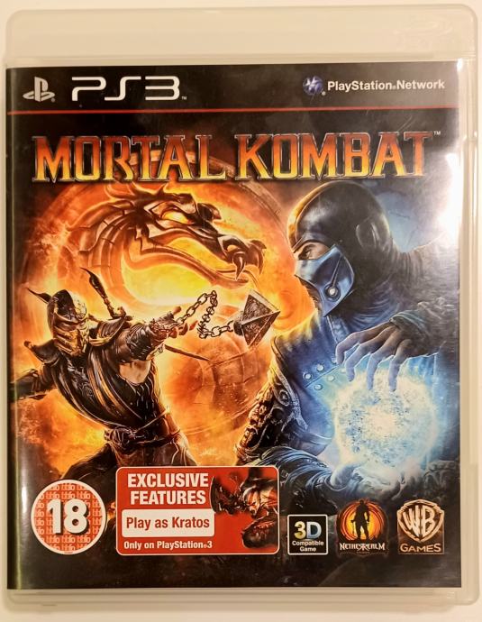 Mortal kombat store ps3 games