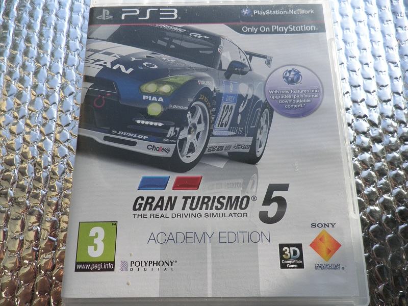 ps3 gran turismo 5 academy ps3