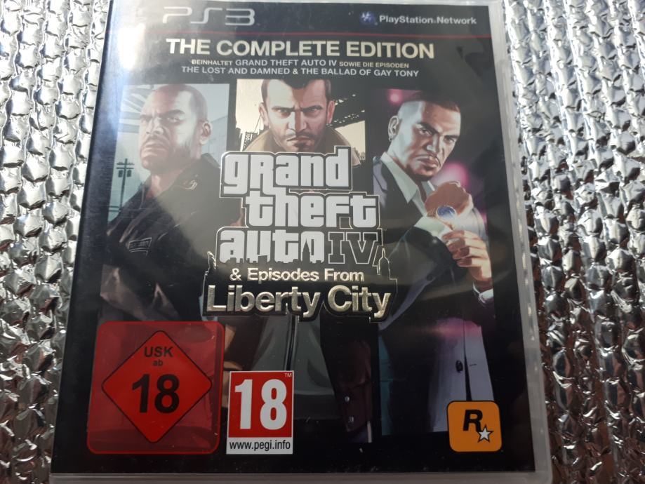 ps3 gta 4 the complete edition ps3