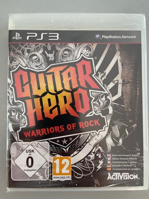 PS3 igra Guitar Hero Warriors of Rock