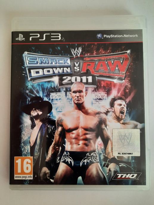 PS3 Igra "SmackDown vs. Raw 2011"