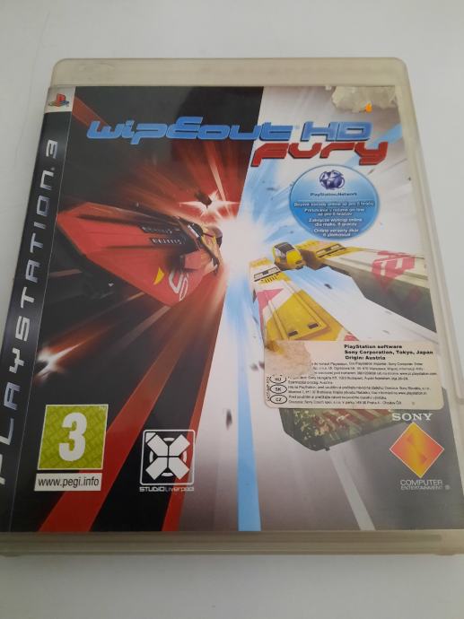 PS3 Igra "WipEout HD Fury"