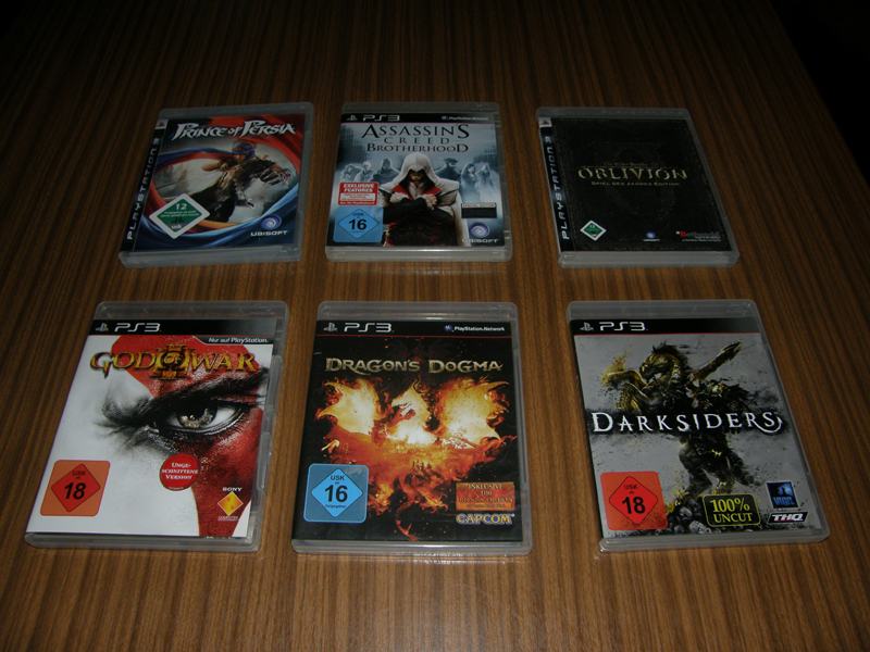 PS3 IGRE FANTASY AVANTURE, PRINCE OF PERSIA, GOD OF WAR III ITD.