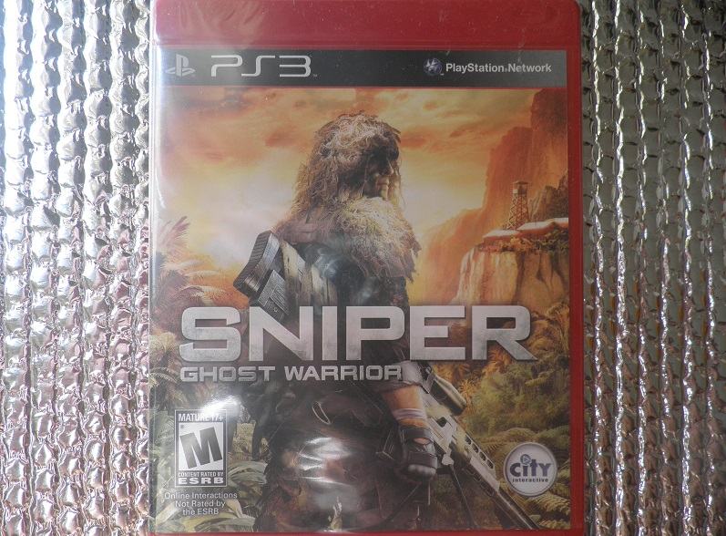 ps3 sniper ghost warrior ps3 NOVO...NOVO