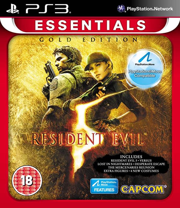 Resident evil 5 store gold edition ps3