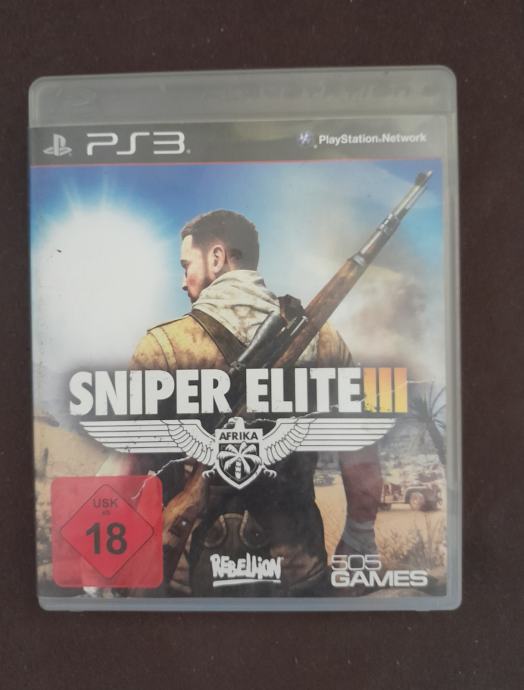 Sniper elite 3, ps3 igra