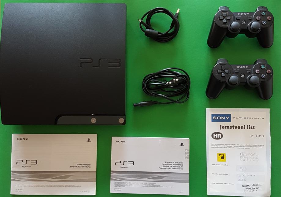 PS3 slim 250GB+PS3 Move+28 igara