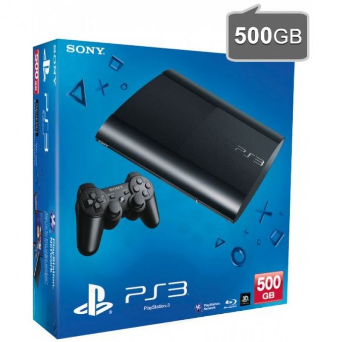 PS3 ULTRA SLIM  500 GB + MODIFIKACIJA + JAMSTVO