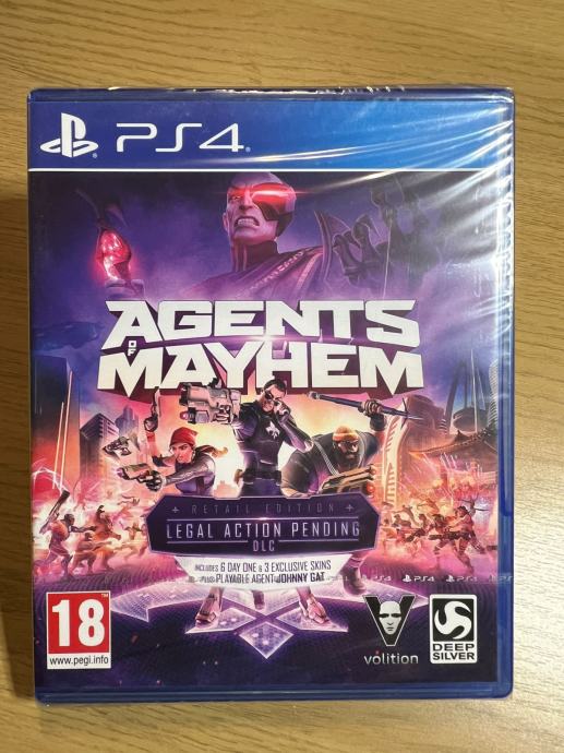 Agents Mayhem PS4