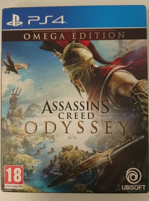 Assasins Creed ODYSSEY OMEGA EDITION Ps4 igra AC ODYSSEY mint stanje