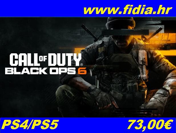 ⭐️⭐️ CALL OF DUTY BLACK OPS 6  PS4 - NOVO⭐️⭐️