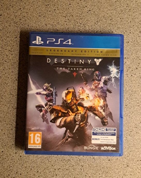 Ps4 destiny the taken outlet king legendary edition