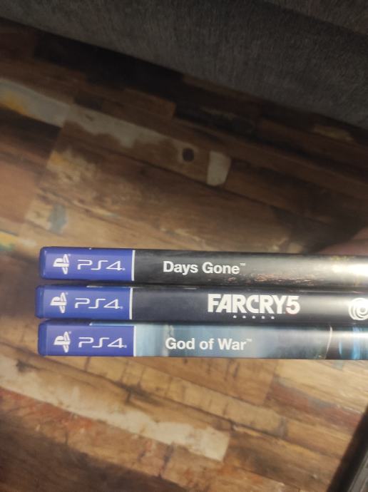 far cry, days gone, god od war