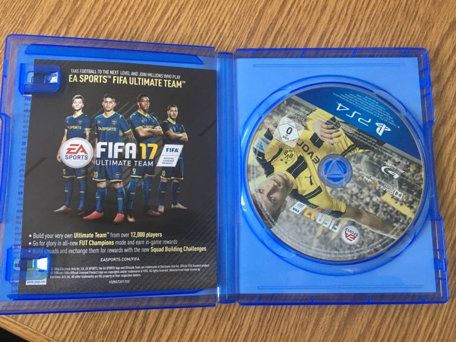 Сколько стоит fifa 17 на ps4