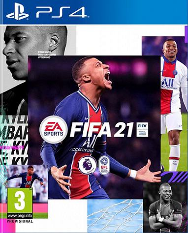 FIFA 21 Standard Edition PS4 igra,novo u trgovini,račun