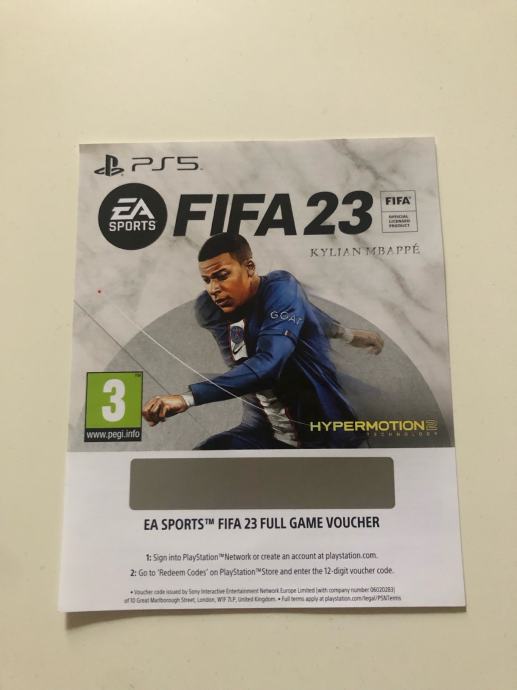 ps5 fifa 23 voucher