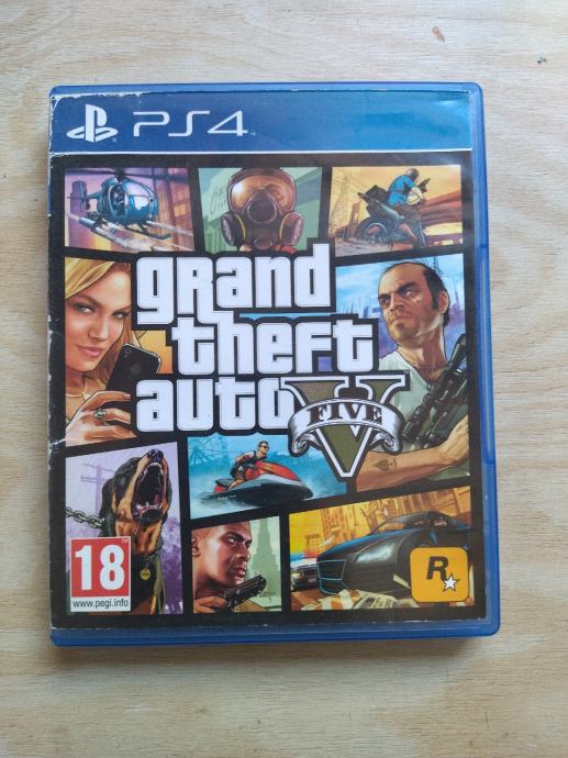 "Grand theft auto V" videoigra za Playstation 4