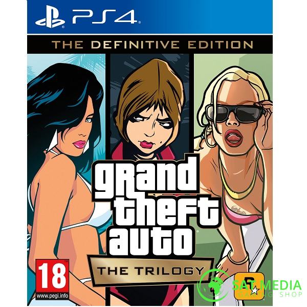 GTA Trilogy PS4 igra,novo u trgovini,račun