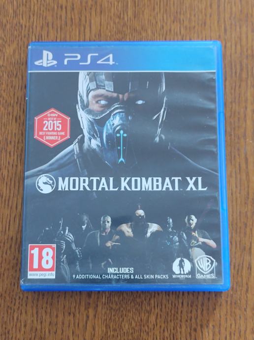 Mortal Kombat XL PS4 PlayStation 4