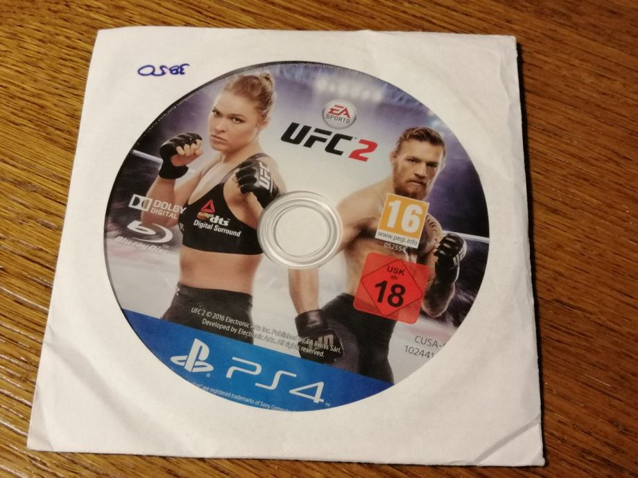 Сколько стоит диск ufc на ps4