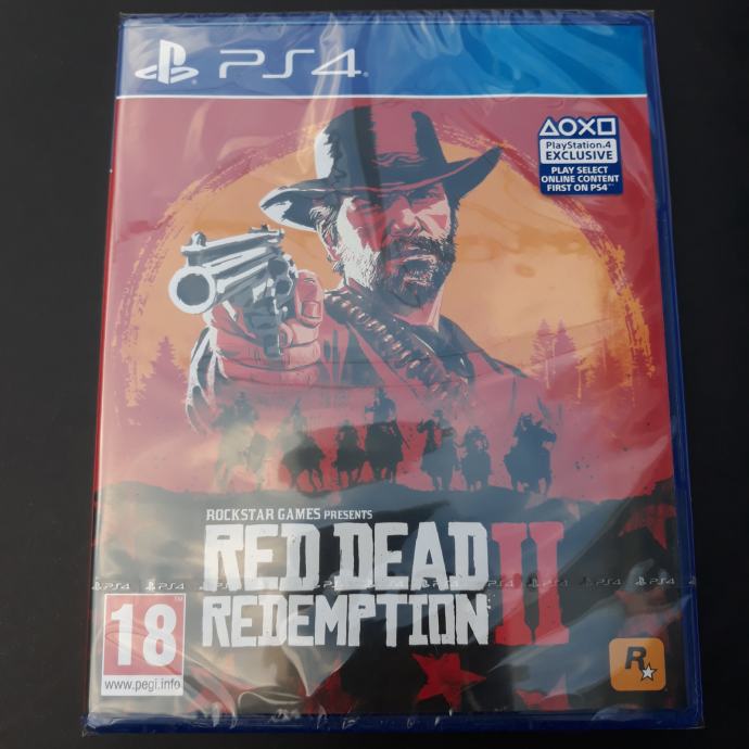 Сколько дисков red dead redemption 2 ps4