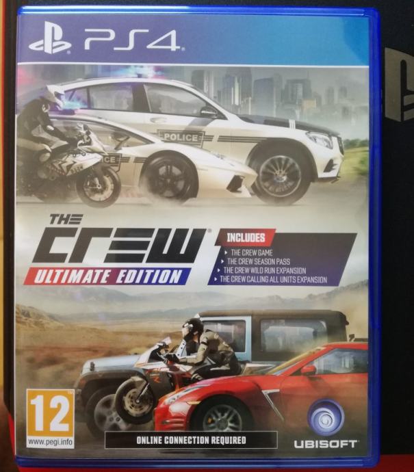 Сколько весит the crew ps4